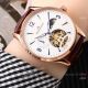 Fake Jaeger LeCoultre Tourbillon White Dial Black Leather Band Watch 42mm (3)_th.jpg